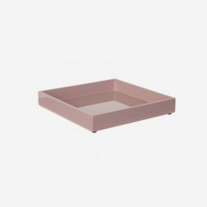 Lacquered Tray Old Rose