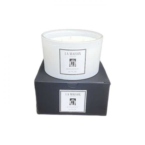 Bergamot & Musk Candle