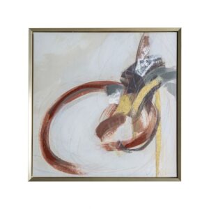 Shibu Abstract Framed Canvas