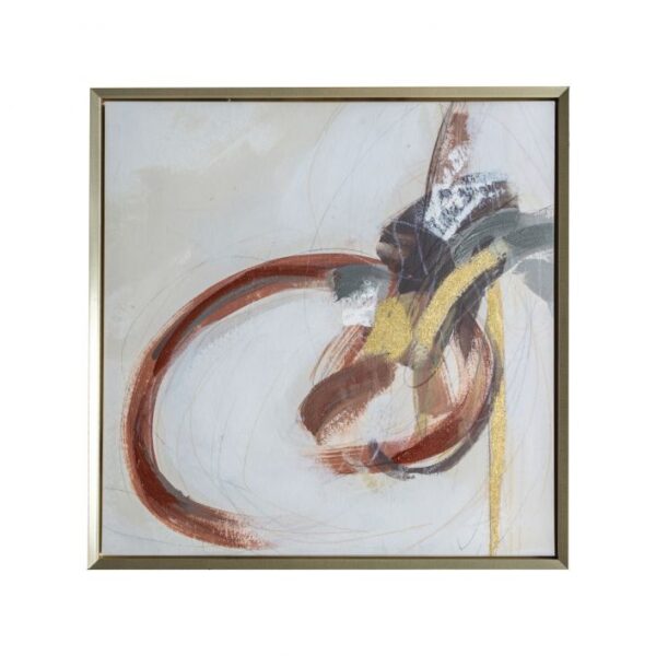 Shibu Abstract Framed Canvas