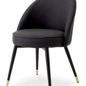 Eichholtz Dining Chair Cooper Grey Faux Leather