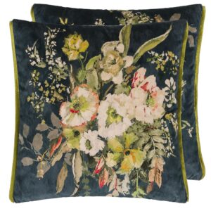 Designers Guild Margaretta Velours Noir