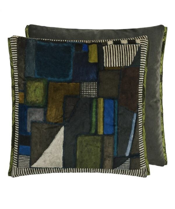 Designers Guild Raku Patchwork Chocolate