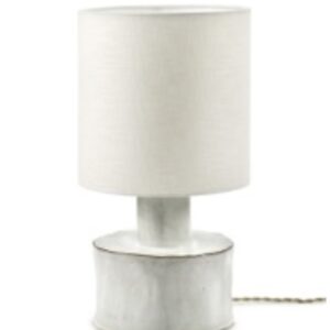 Ceramic Table Lamp White - White