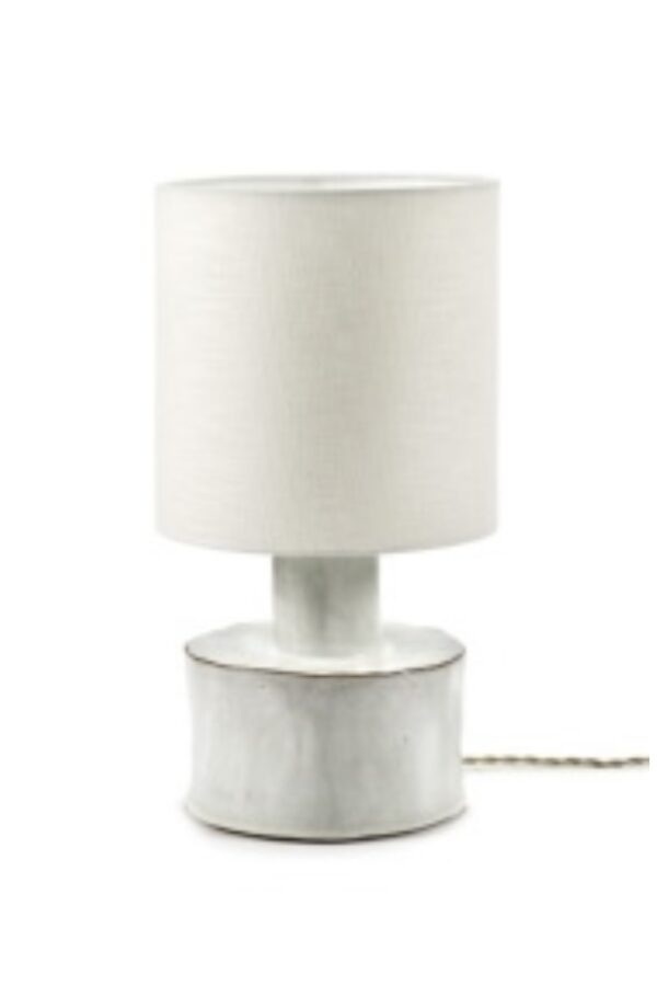 Ceramic Table Lamp White - White